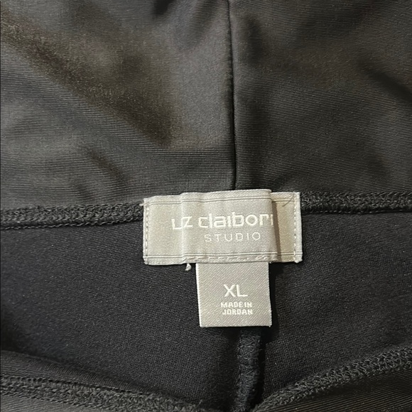 Liz Claiborne Black Leggings. Shaper. XL - Picture 3 of 7